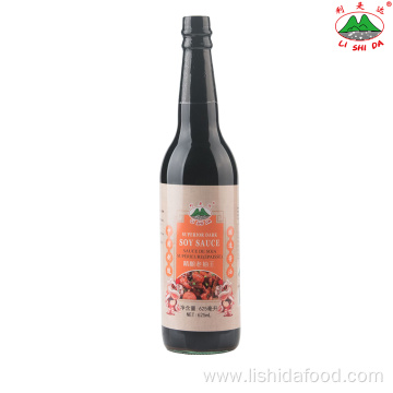 625ml Glass Bottle Superior Dark Soy Sauce